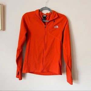 The north face orange jacket